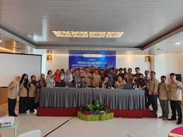 Workshop Pengelolaan Website untuk Tenaga Kependidikan UIN Siber Syekh Nurjati Cirebon Tahun 2025